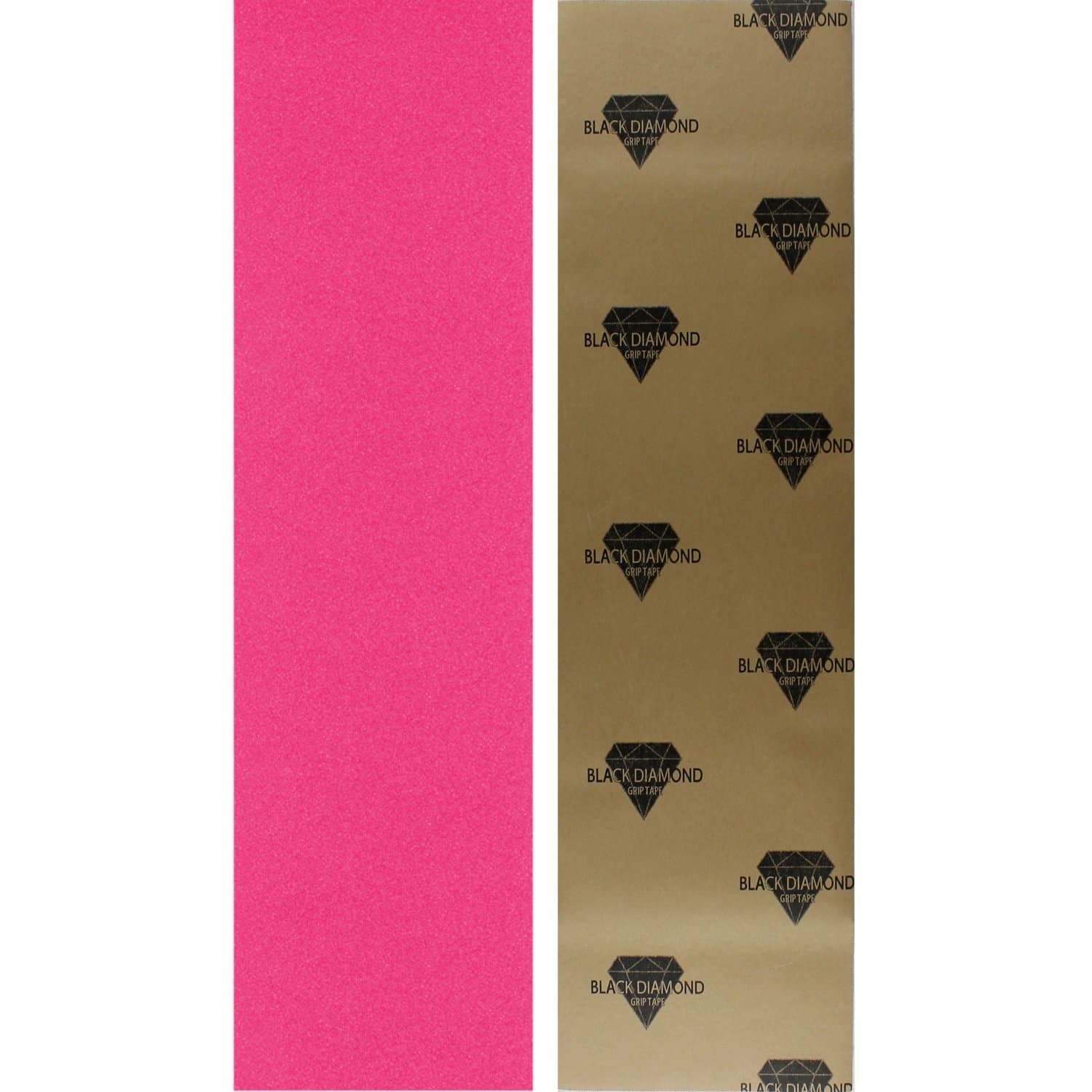 Black Diamond Hoja de cinta de agarre para monopatín 9" x 33" (rosa)