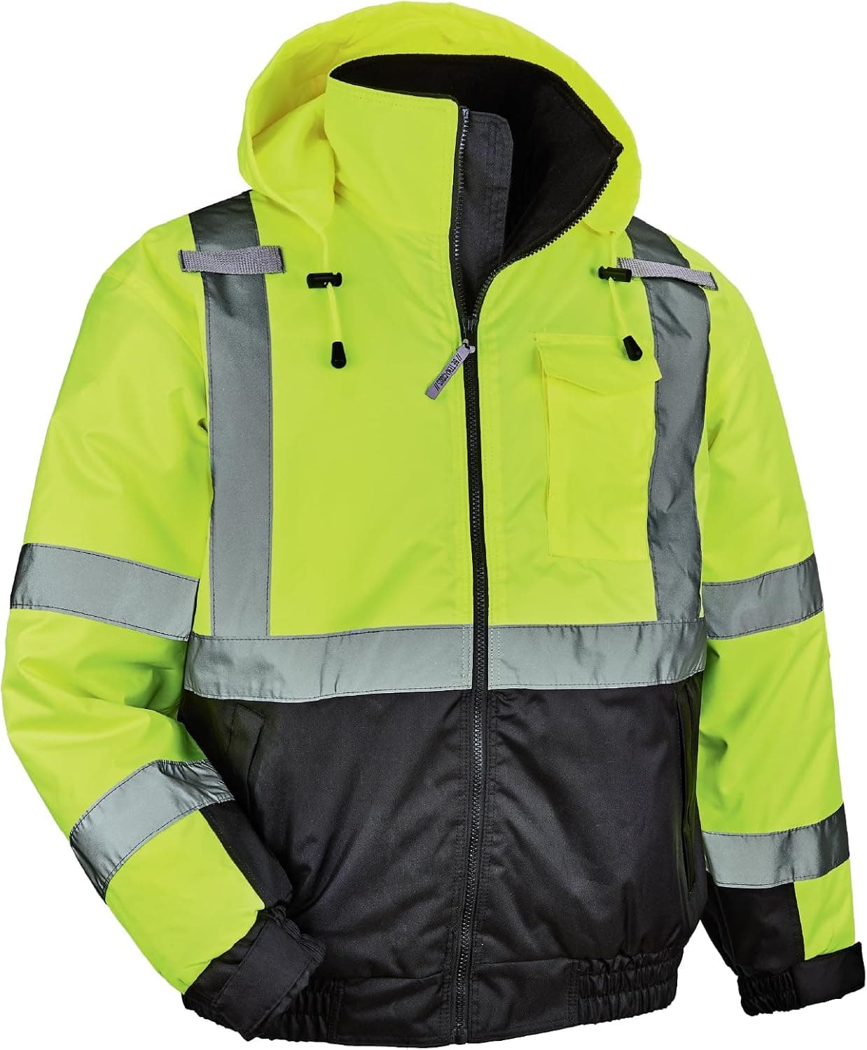 Chaqueta de seguridad tipo bomber Ergodyne de alta visibilidad