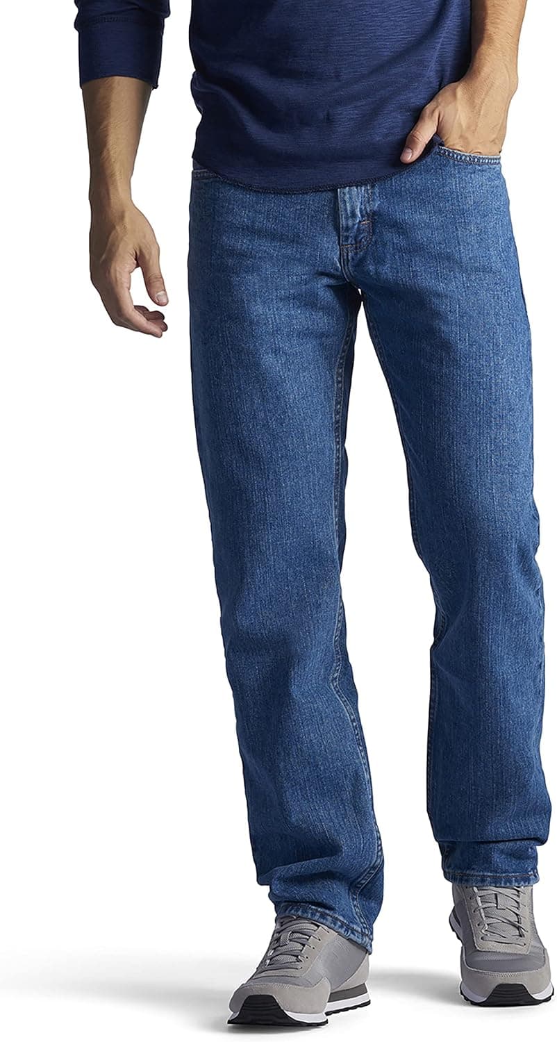 Lee Jean de pierna recta de ajuste regular para hombre