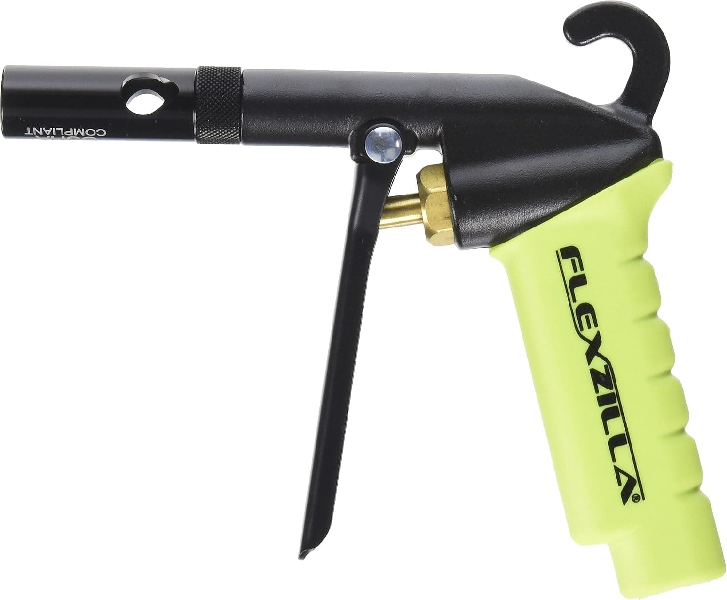 Pistola de soplado Flexzilla X1 con boquilla de seguridad Xtreme-Flo, ZillaGreen - AG1502FZ
