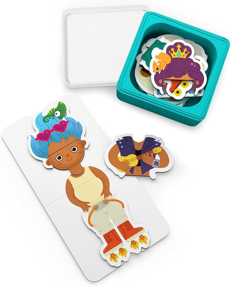 Piezas de disfraz de Little Genius, 2 juegos educativos de aprendizaje, edades de 3 a 5 años, historias y creatividad, para iPad o tableta Fire, juguetes STEM, regalos para niños, niños y niñas de 3, 4 y 5 años (se requiere base Osmo, exclusivo de Amazon)