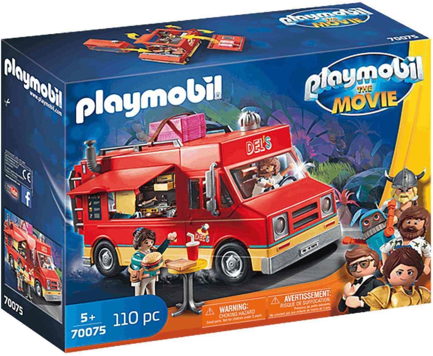 Playmobil The Movie Del's Food Truck