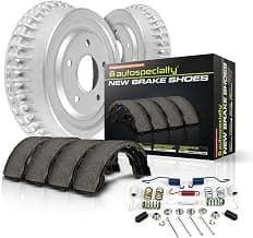 Power Stop Brake Kit For Toyota RAV4 1996-2002 [Model Specific] Autospecialty Rear Replacement Brake Kit-OE Brake Drums & Ceramic Brake Pads KOE15297DK