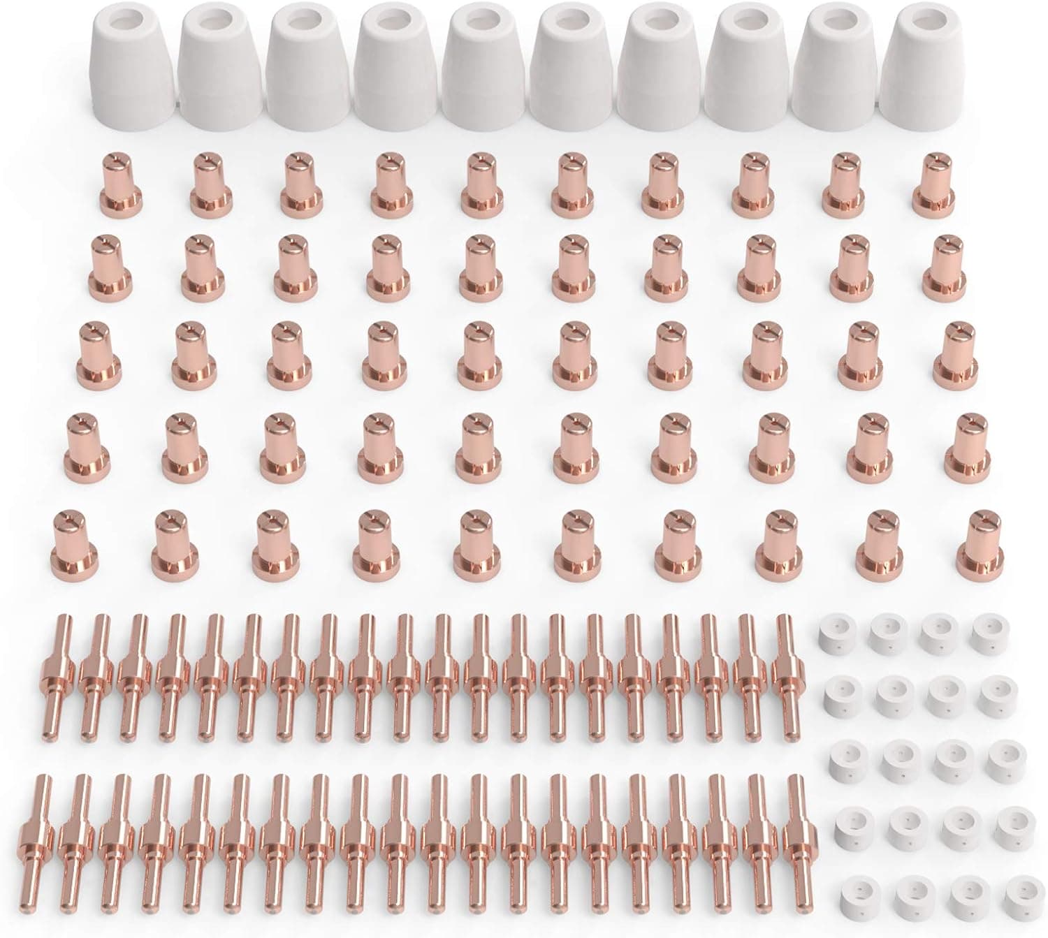 YESWELDER 110-Piece PT31 Plasma Consumables Kit for CUT-45/CUT-50
