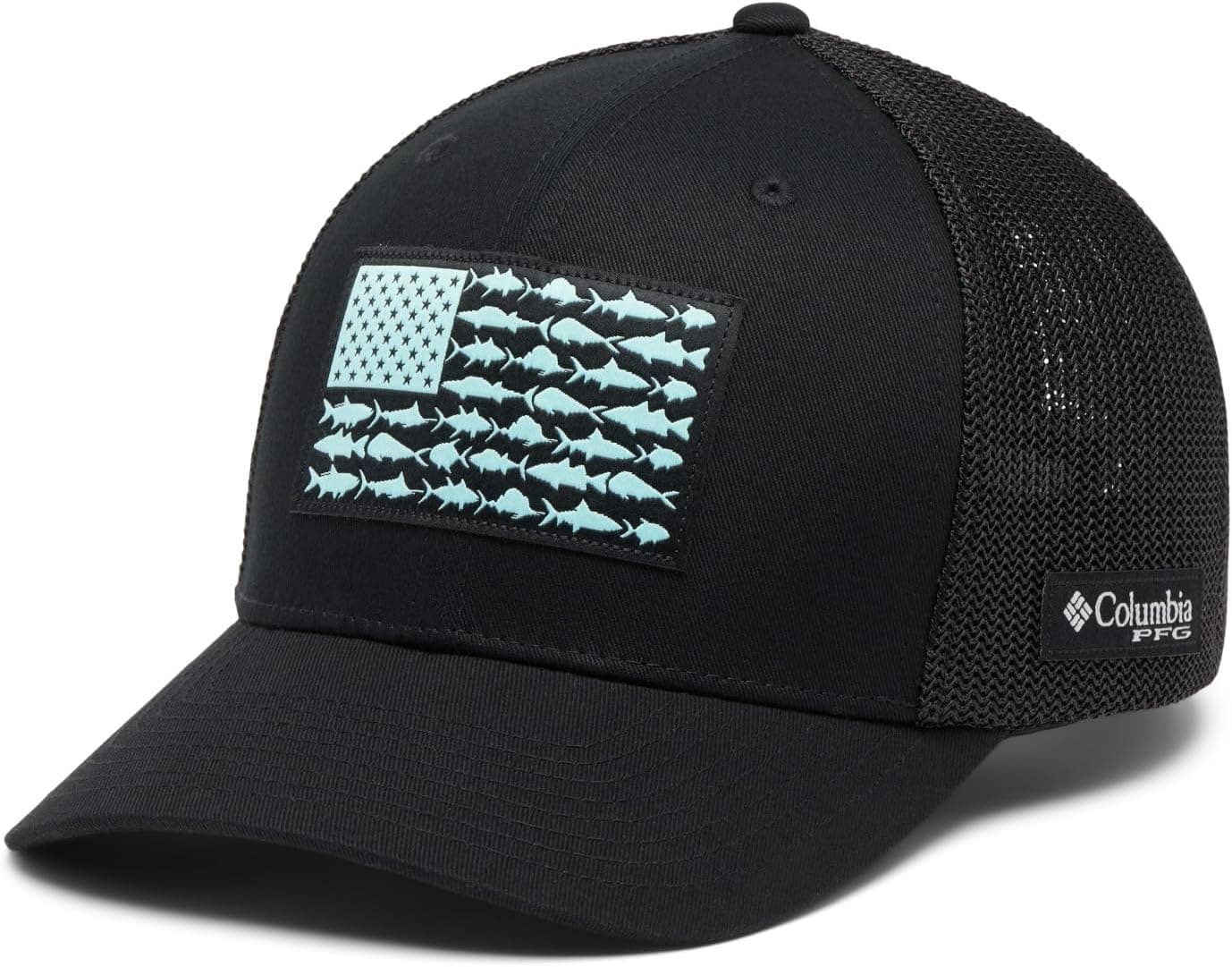 Columbia Gorra unisex de malla con logotipo PFG para adultos