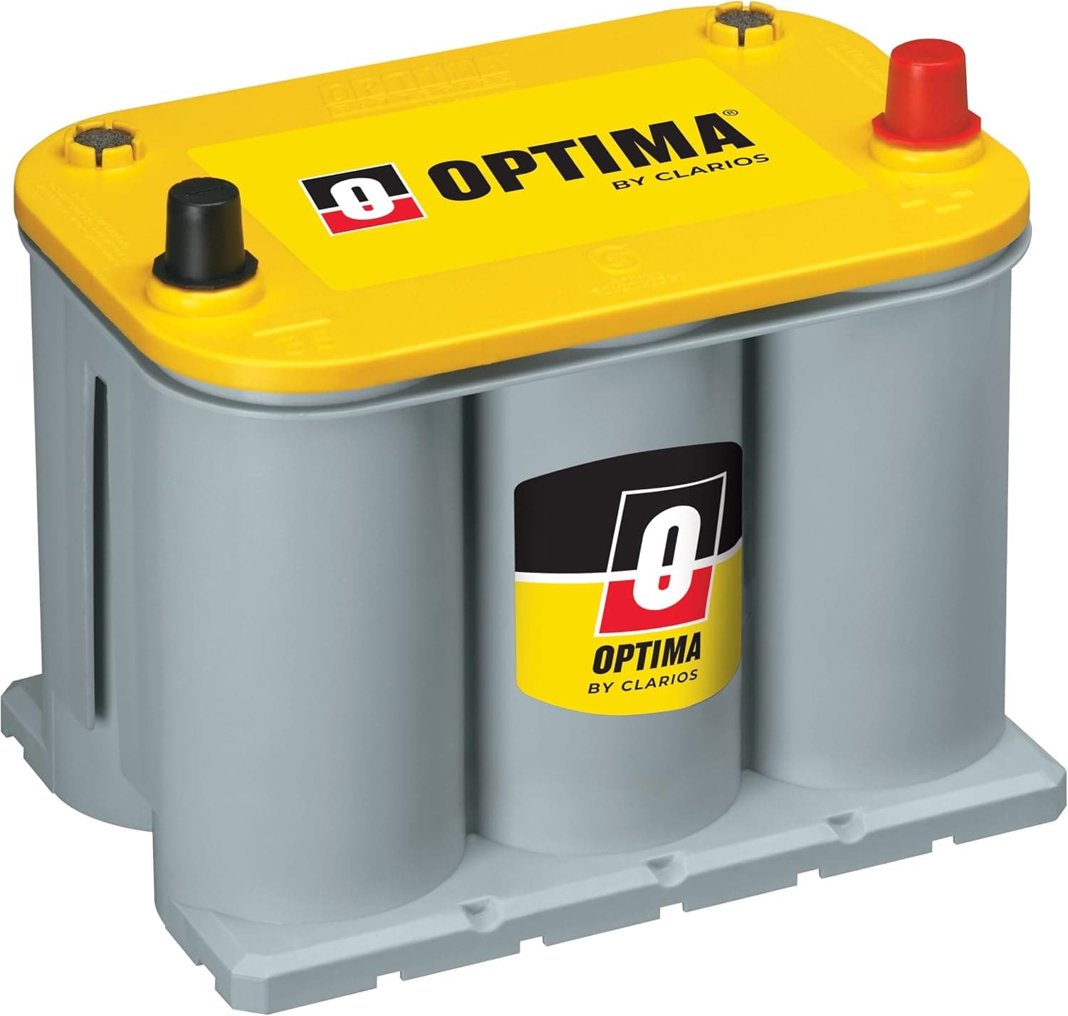 OPTIMA® Batteries High Performance D35 YELLOWTOP® Sealed AGM Battery | Dual Purpose Car, Truck and SUV Battery, 620 CCA, Maintenance Free, Versatile Mounting