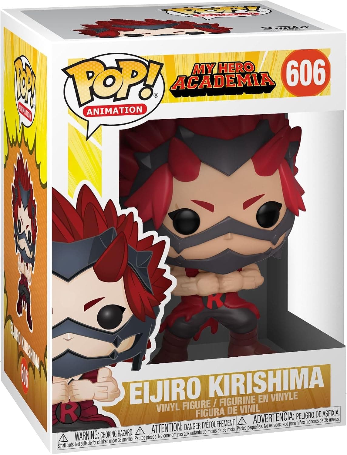 ¡Funko POP! Animación: My Hero Academia - Kirishima | Mercancía oficial - Figura de vinilo coleccionable para exhibición en estantería - Idea de regalo de cumpleaños para fanáticos y coleccionistas