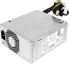 LXun Upgrade L05757-800 901759-013 Fuente de alimentación de 500 W compatible con HP EliteDesk Z2 G4 800 880 600 G3 G5 DPS-500AB-32 A 795-0003UR PA-4501-1 L07304-003 901759-001 DPS500AB32 Fuente de alimentación conmutada