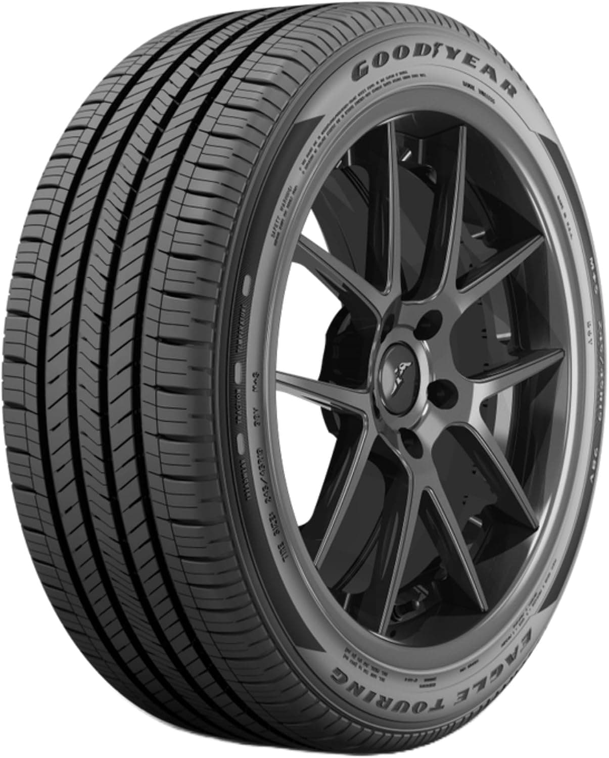 Goodyear Eagle Touring All-Season 235/55R20 102 V Tire | Truck/SUV Touring All Season Traction 102V Rated Standard Load Radial Construction Black Sidewall Tire
