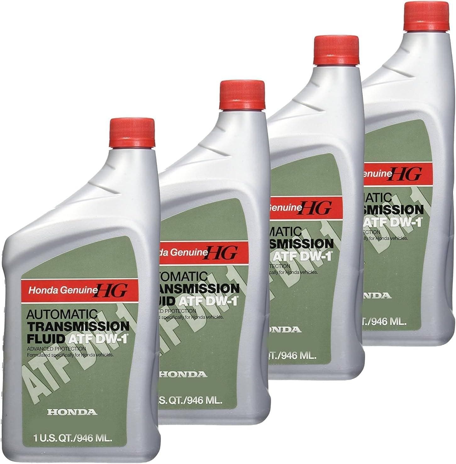 Honda FBA_08200-9008 08200-9008 Líquido de transmisión automática, paquete de 4, 1 US QT /946 ML