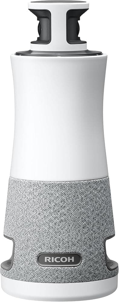 Meeting 360-360° Conference Room Camera | AI-Powered, Active Speaker Focus, USB-C Bus Powered, Zoom Certified - Works with Microsoft Teams, Google Meet, Cisco Webex