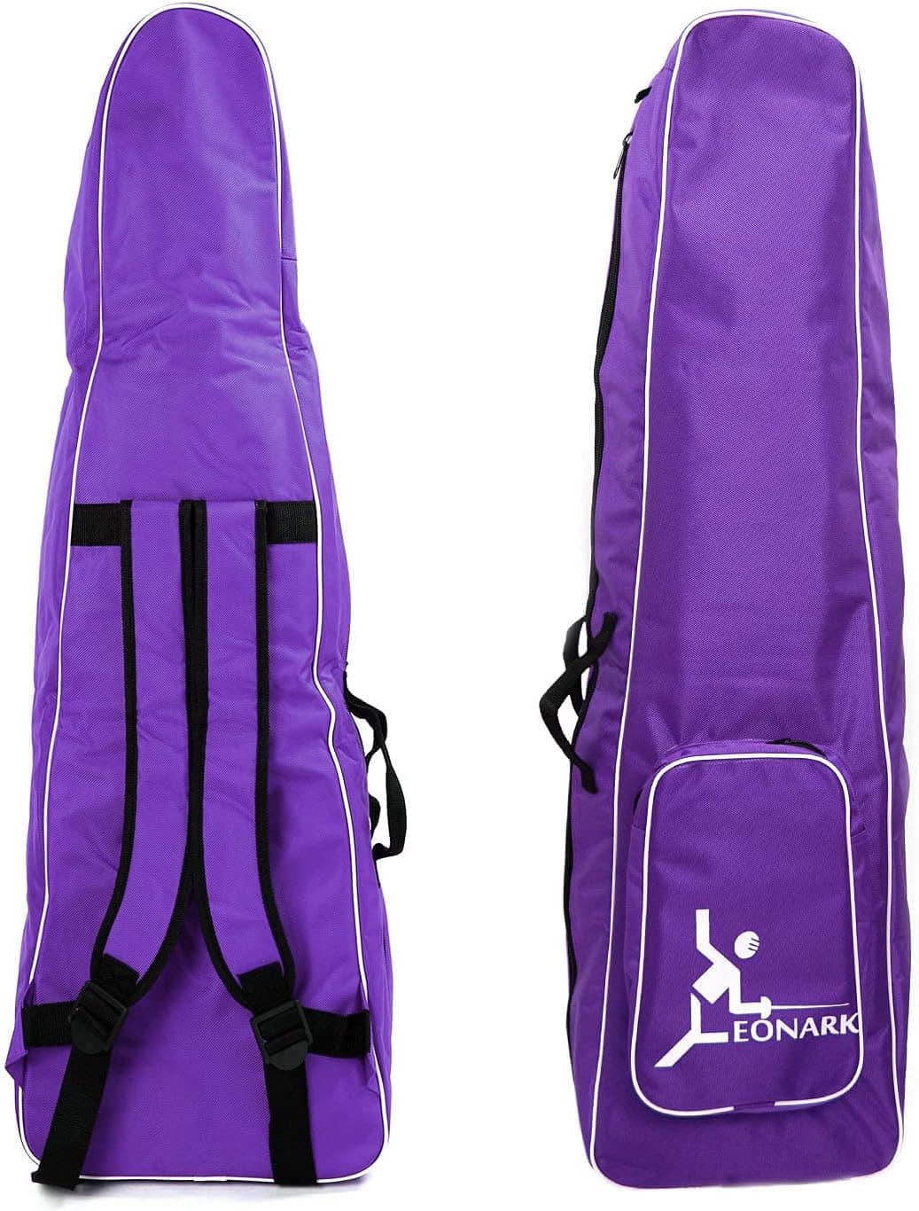 LEONARK Fencing Storage Bag for Epee Saber and Foil Equipment - Portable Hema Sword Bag Backpack for Fencing Sword Suit and Mask