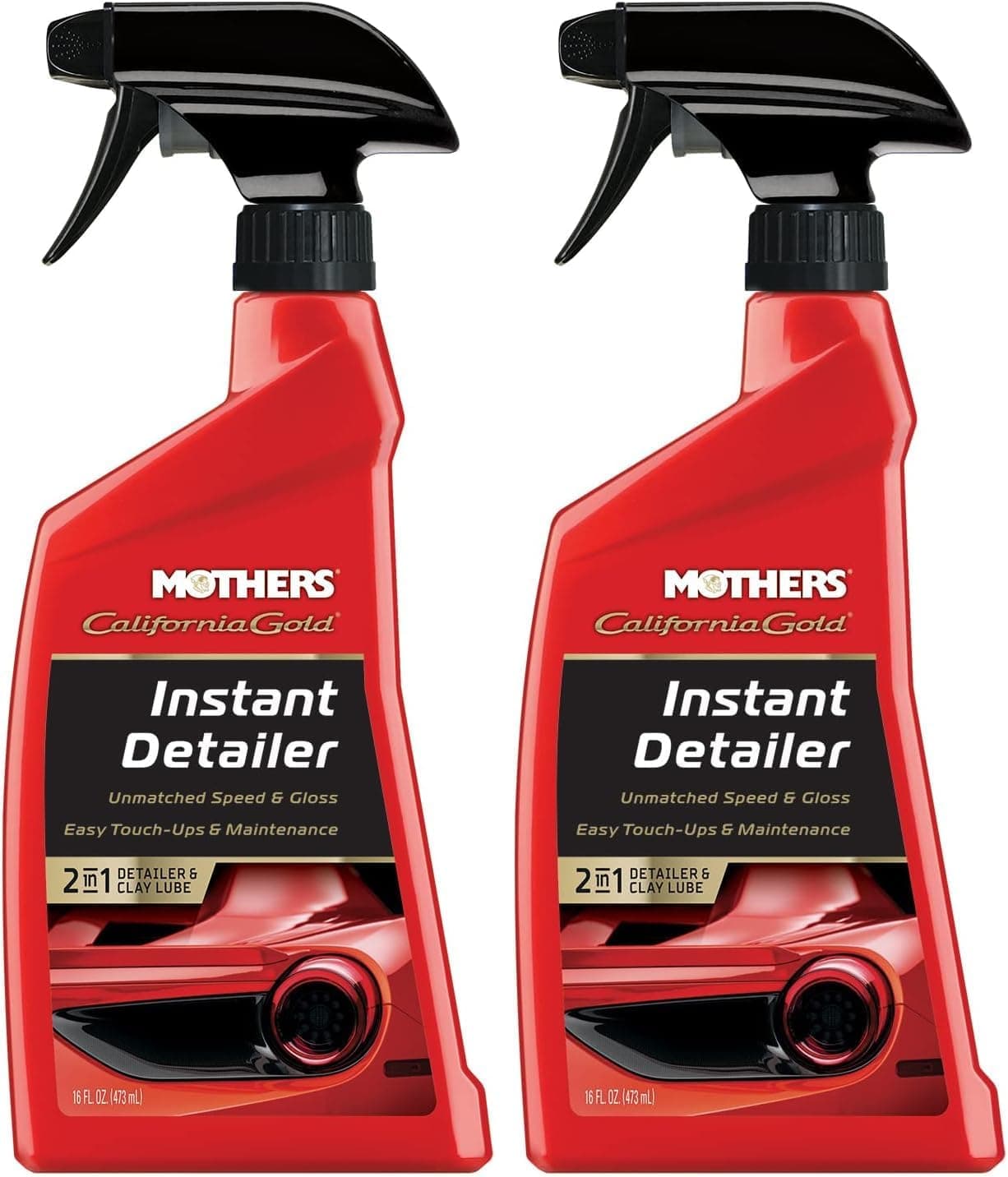 Mothers 08216 California Gold Instant Detailer - 16 oz. (Pack of 2)