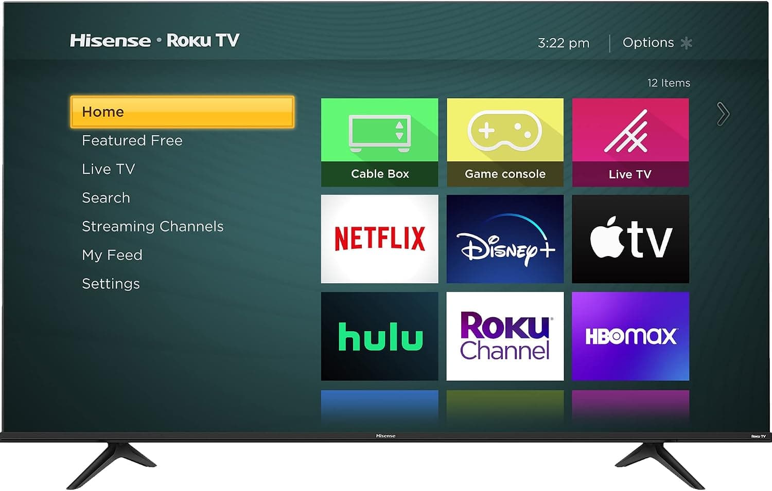 Hisense Smart TV Roku 4K UHD Clase R6090G de 50 pulgadas con compatibilidad con Alexa (50R6090G, modelo 2020)
