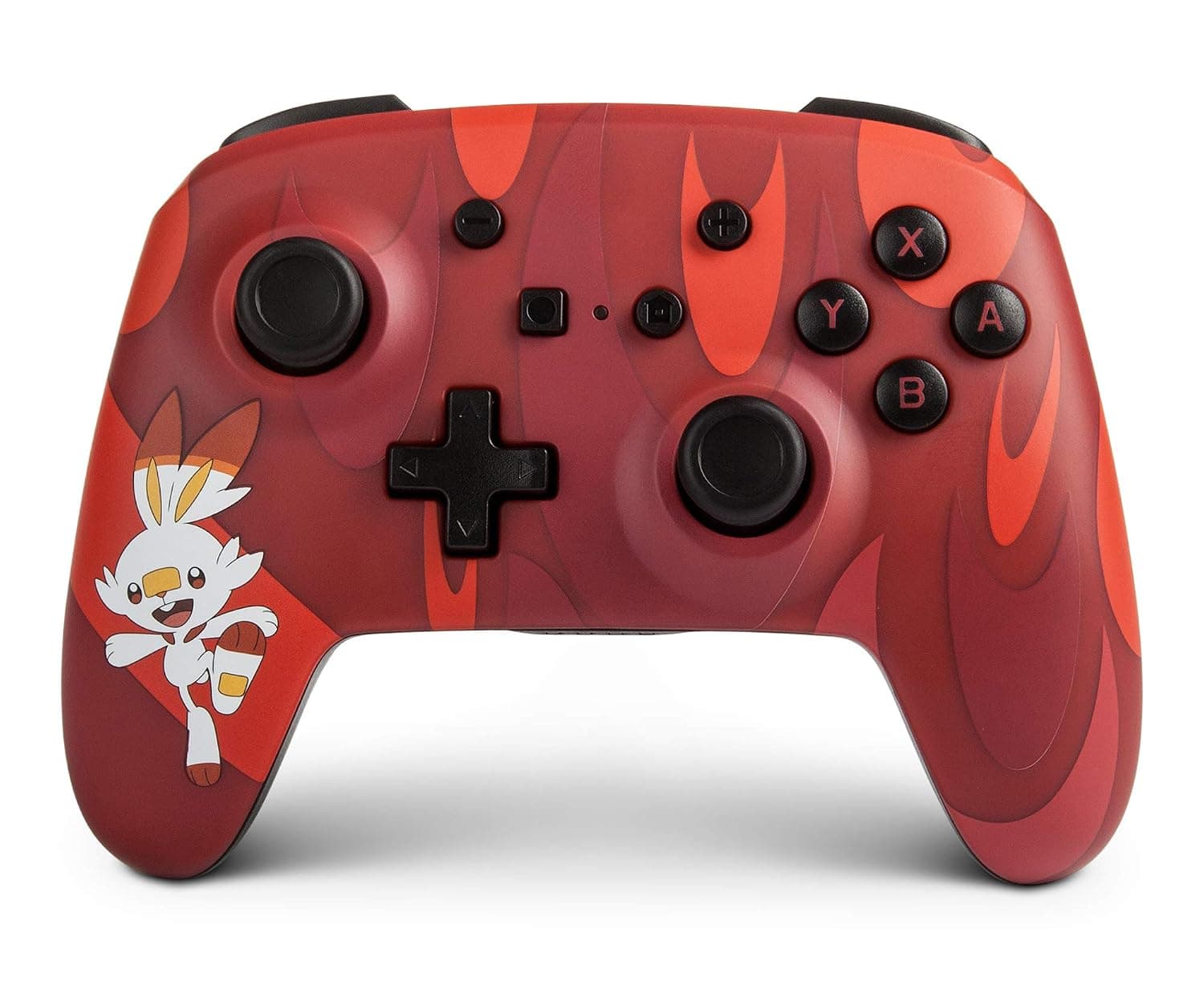 Mando inalámbrico mejorado PowerA Pokemon para Nintendo Switch - Scorbunny - Nintendo Switch, Nintendo Switch Lite, Gamepad, mando de juego, mando Bluetooth, pila AA