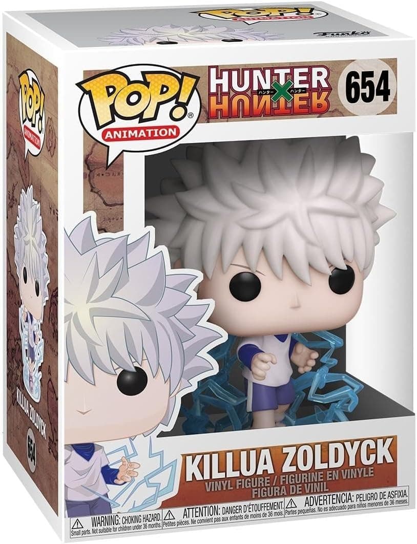¡Funko Pop! Animación: Hunter x Hunter - Killua Zoldyck, Multicolor