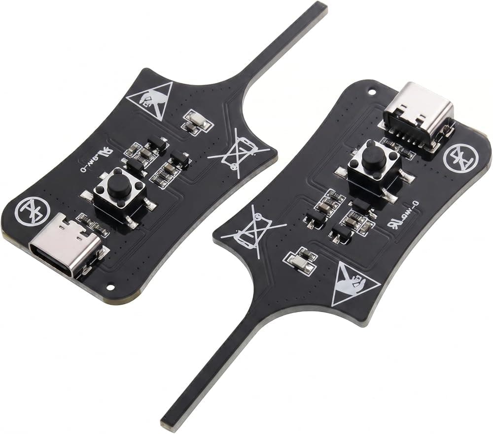 Comprobador de inductancia tipo C Comprobador de bobina de placa base, herramienta de inductancia electromagnética en circuito de inducción electromagnética de alta precisión, comprobador de placa de circuito electrónico para reparación de PCB (2P)