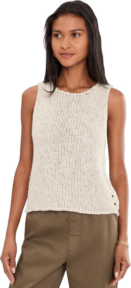Camiseta sin mangas de punto ópalo de Free People