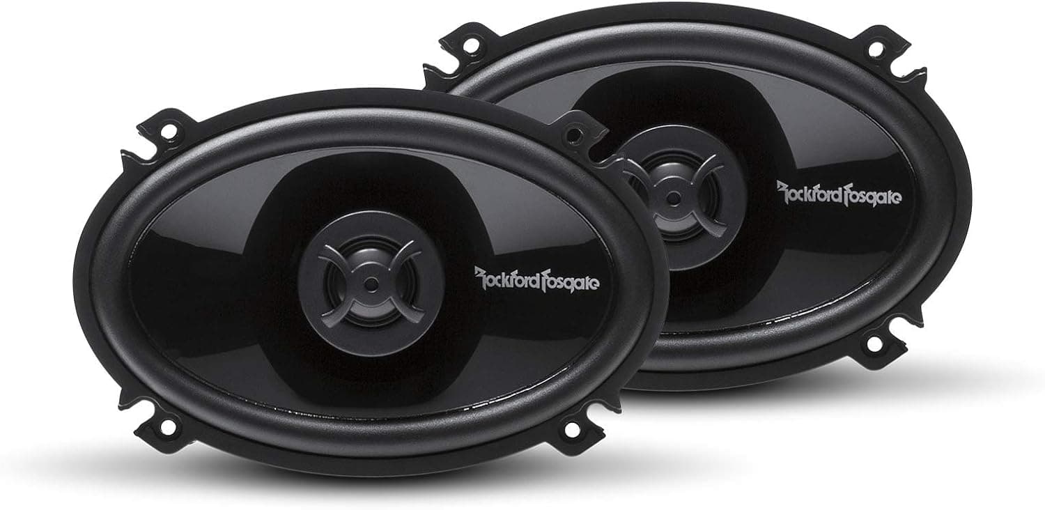 Altavoces de gama completa coaxiales Rockford Fosgate P1462 Punch 4x6 de 2 vías (par)