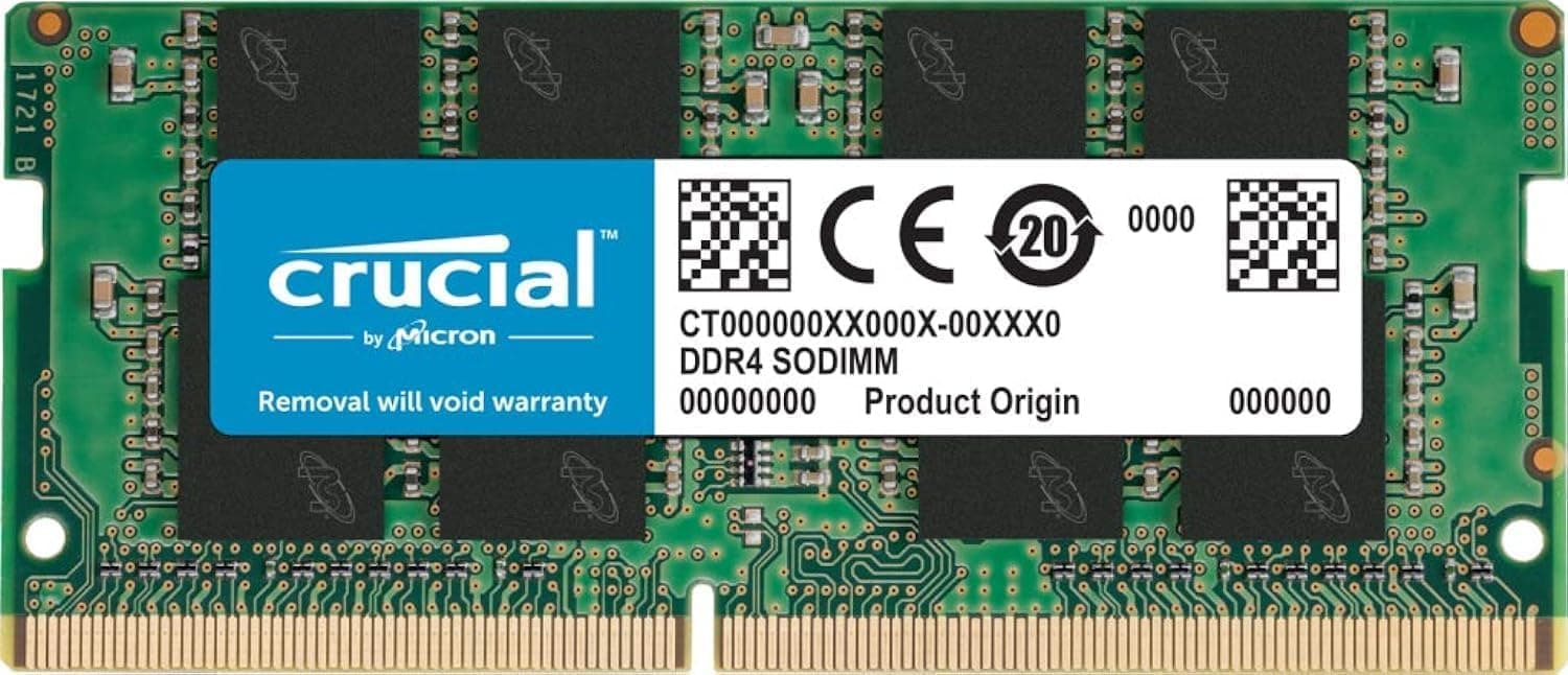 Crucial RAM 8GB DDR4 2666 MHz CL19 Memoria para portátil CT8G4SFRA266