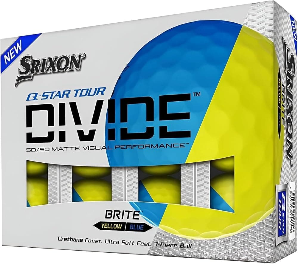 Pelotas de golf Srixon Q-Star Tour Divide (generación anterior)