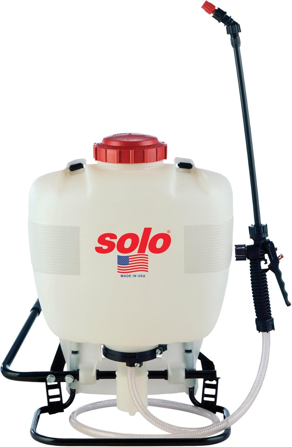 SOLO 425 Pulverizador de mochila con pistón de 4 galones, amplio rango de presión de hasta 90 psi