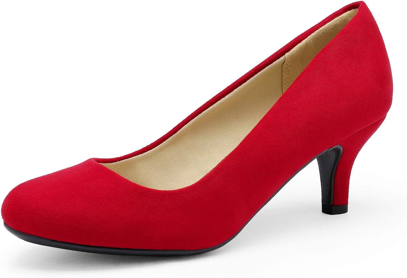 DREAM PAIRS Zapatos de tacón cómodos para mujer