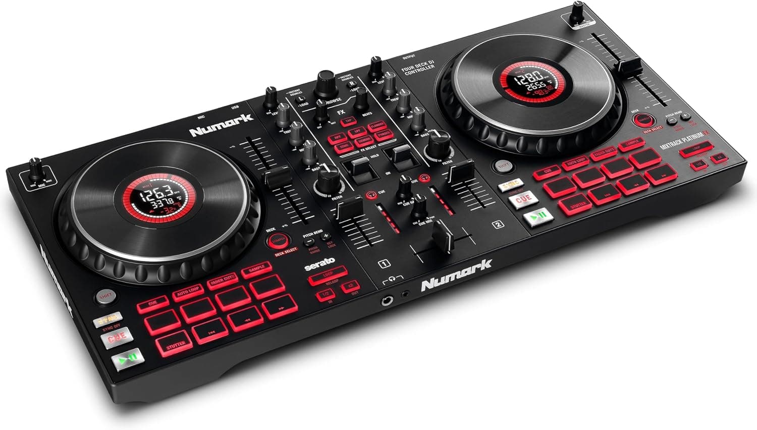 Controlador DJ Numark Mixtrack Platinum FX