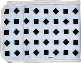 Breathing Wear Band, 0-3 Months, Powder Blue - 100% Cotton, Works with Nanit Pro Baby Monitor to Track Breathing Motion Sensor-Free, Fits Newborns and Infants from 6-12.5 lbs.