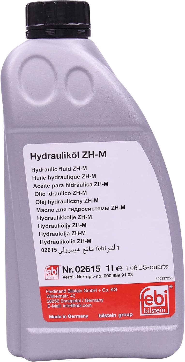 febi bilstein 02615 Hydraulic Fluid for hydropneumatic Suspension and Level Control System, Pack of one