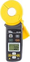 Pinza amperimétrica de resistencia a tierra eléctrica ideal, rango automático digital | Amperímetro con True RMS, probador de continuidad, mide resistencia 0-1200 y 0-30AC, pantalla retroiluminada, probador multímetro digital
