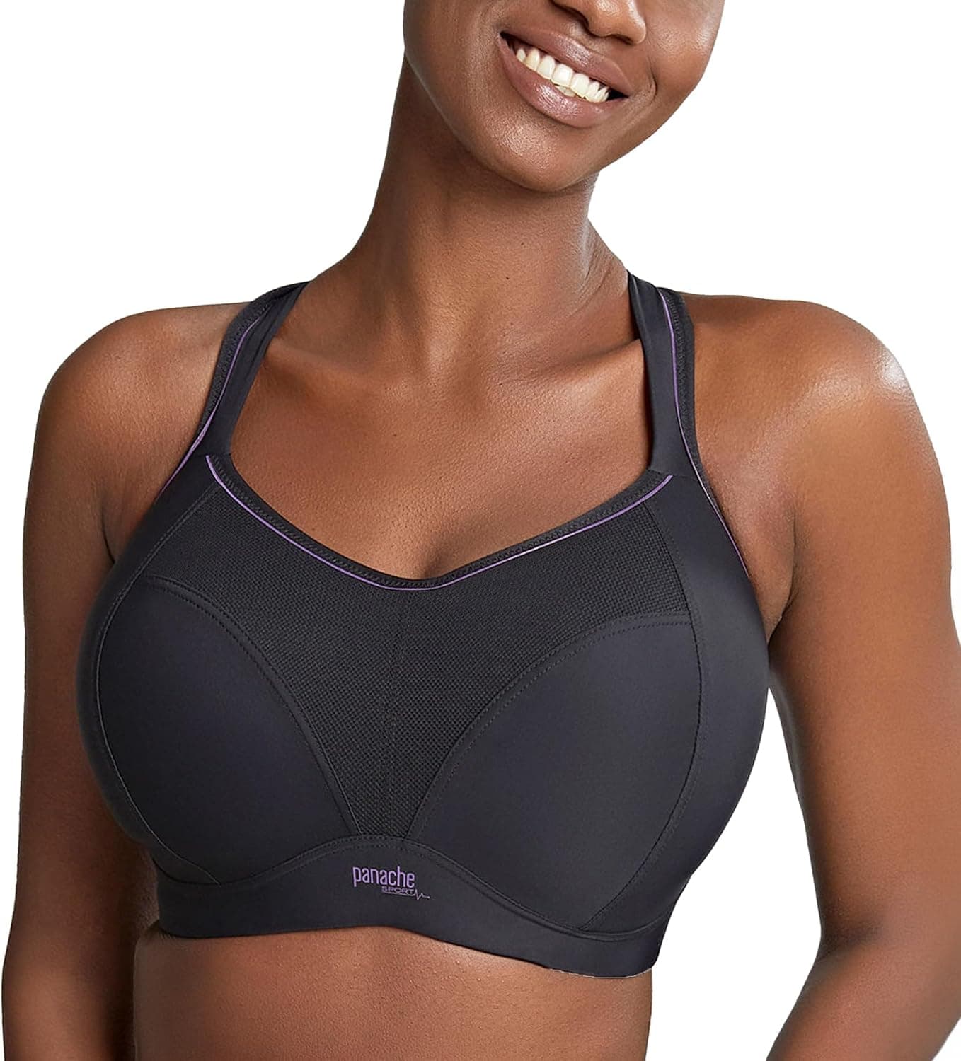 Sujetador deportivo sin alambres Panache para mujer talla extra