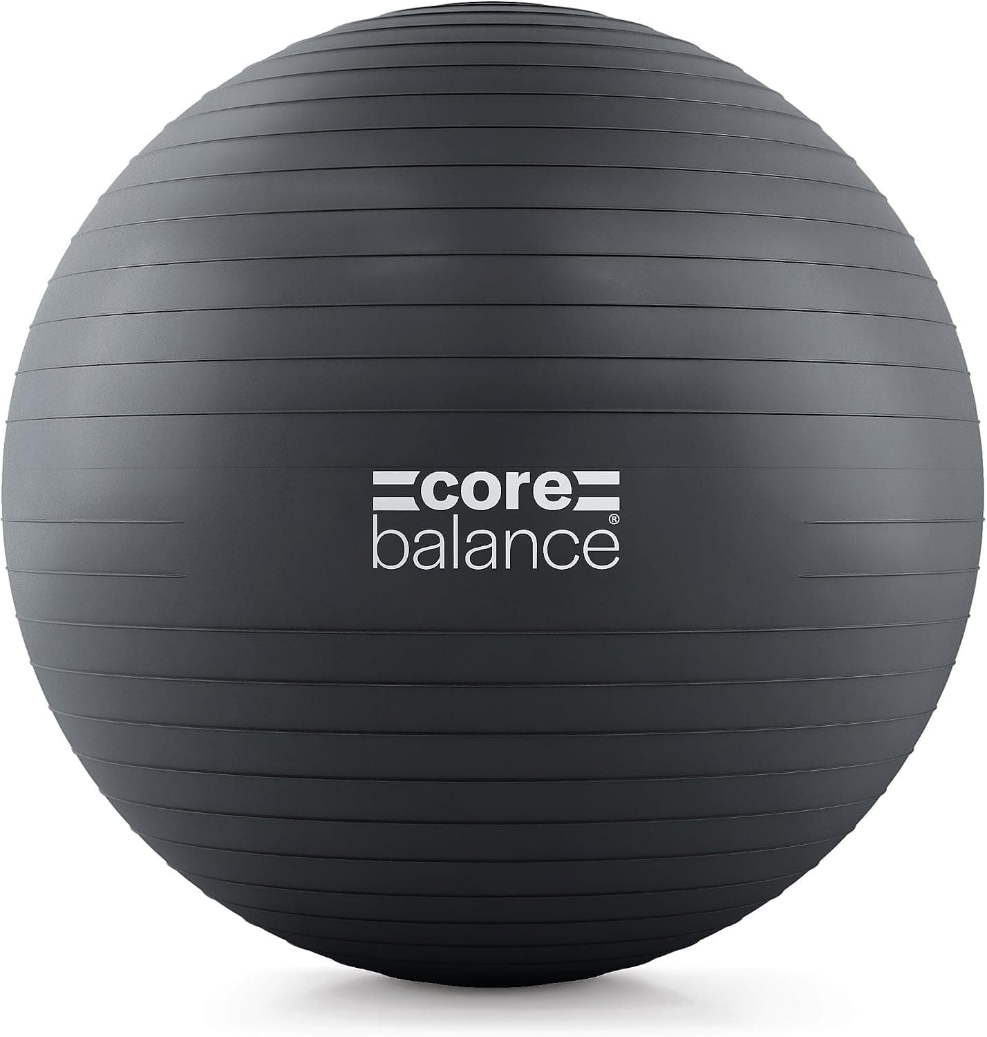 Pelota de ejercicio Core Balance, pelota de estabilidad para yoga, pilates y fitness, pelota de gimnasio para gimnasio en casa y silla de oficina, entrenamiento, fisioterapia, antiexplosión, bomba incluida, 55 cm 65 cm 75 cm 85 cm