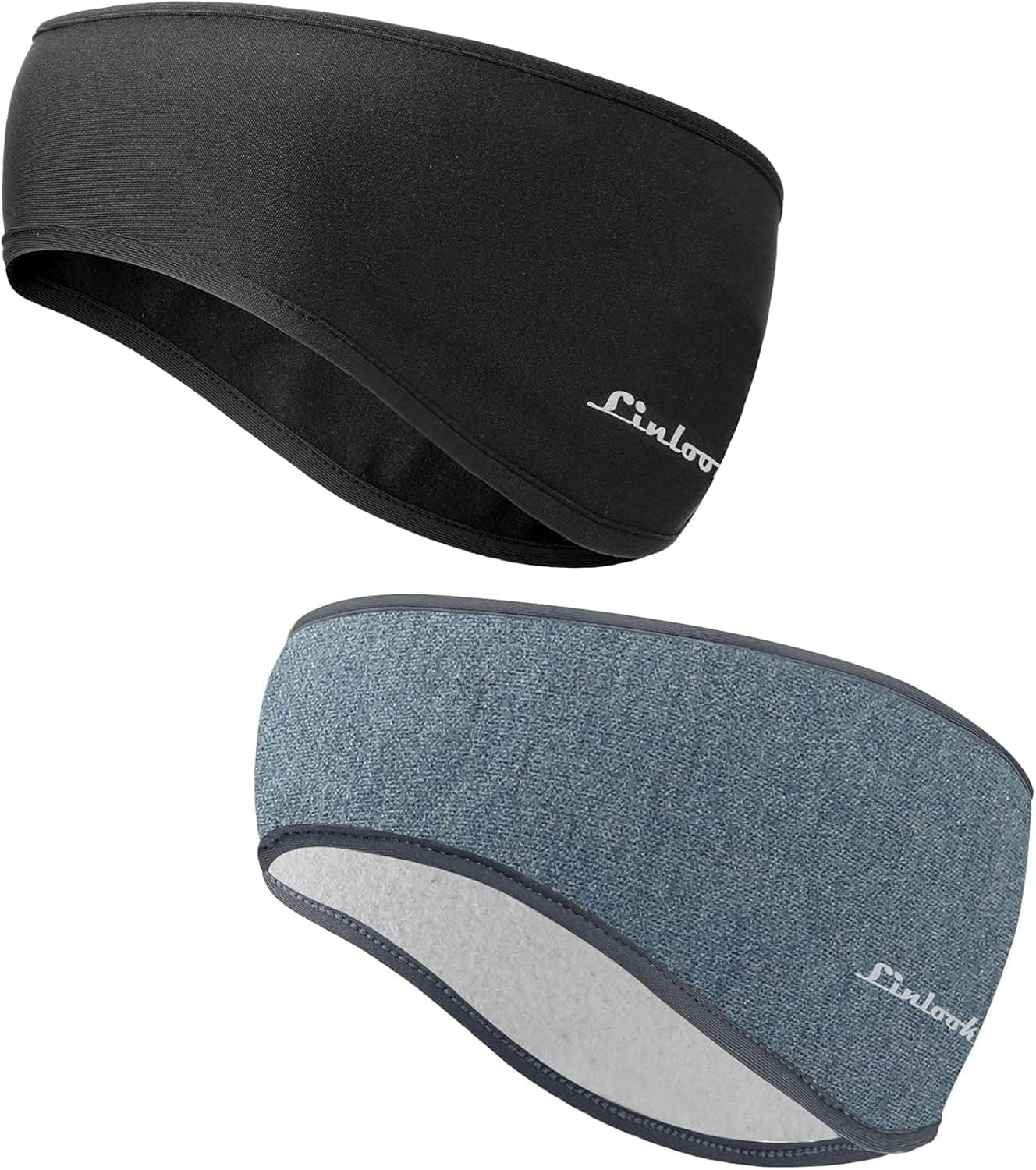 Diadema calentadora de orejas de invierno para mujeres y hombres, orejeras térmicas elásticas de forro polar para correr, senderismo, esquí, ciclismo, trotar