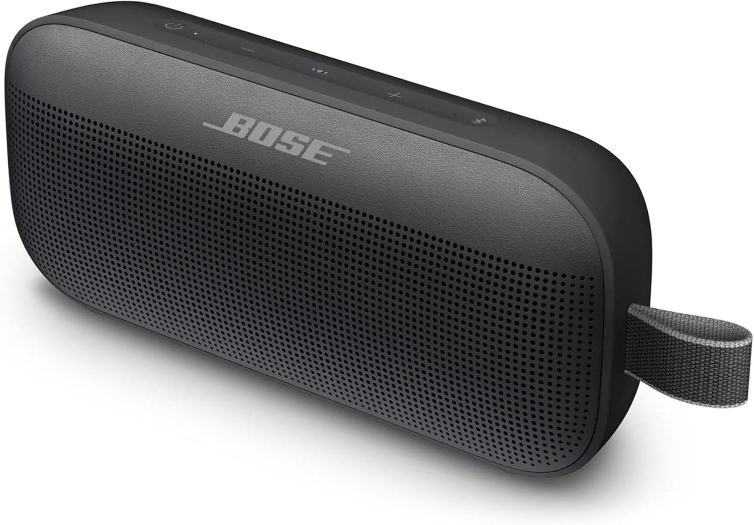 Bose SoundLink Flex Altavoz Bluetooth, Altavoz portátil con micrófono, Altavoz inalámbrico Impermeable para Viajes, Uso en Exteriores y Piscina, Negro