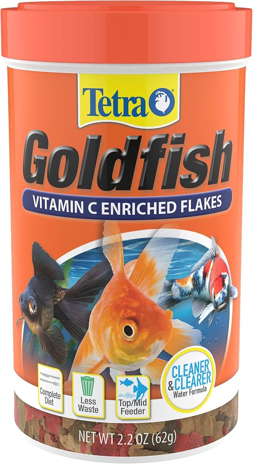 Tetra Goldfish Flakes Fish Food, 2,2 oz