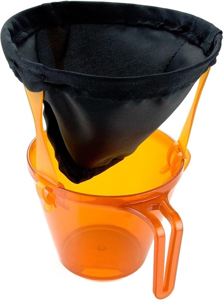 GSI Outdoors Cono de café ultraligero JavaDrip, color negro
