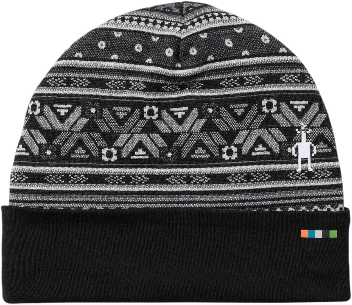 SmartWool Gorro térmico unisex para adultos de merino reversible con puños