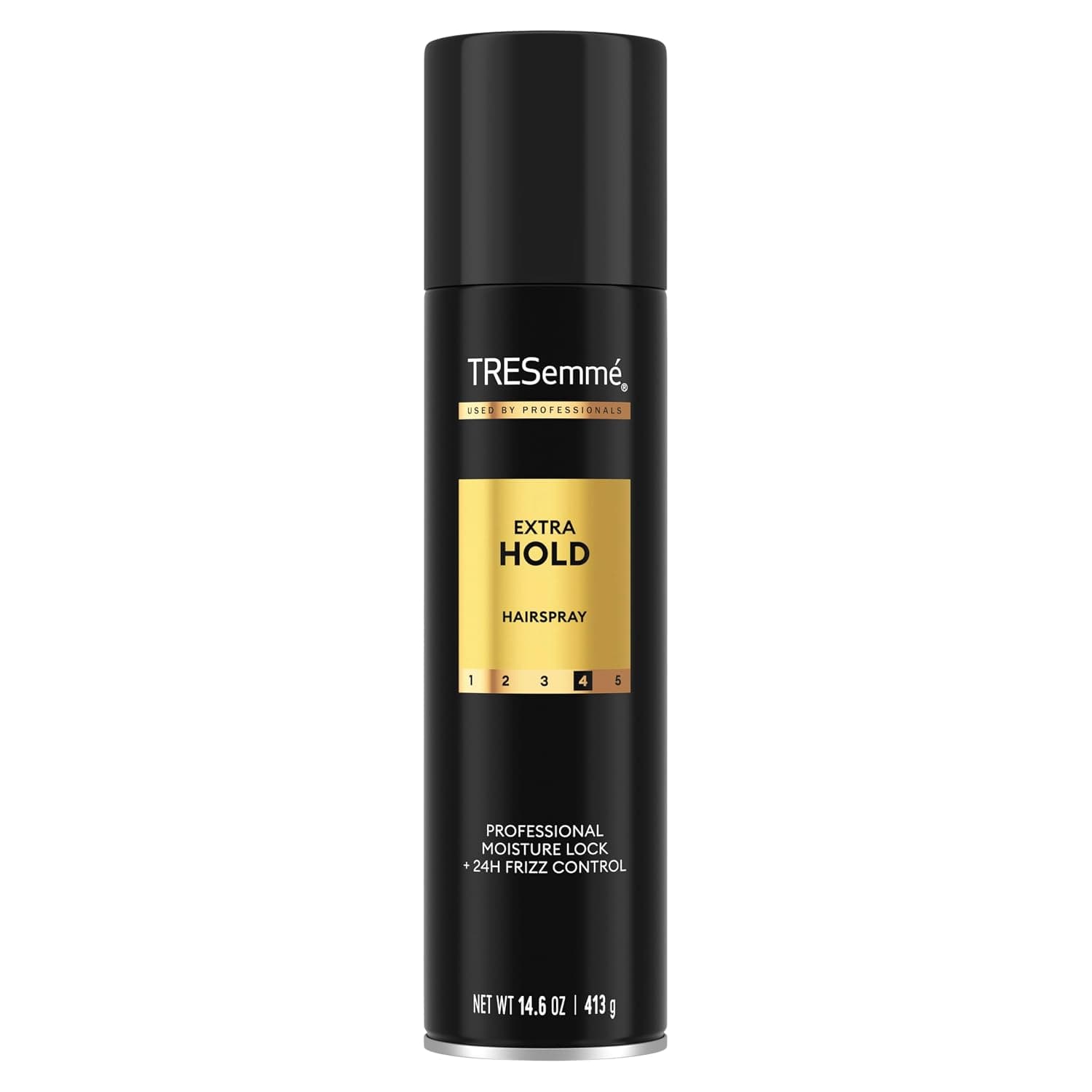 TRESemmé Laca para el cabello de fijación extra 14.6 oz | Para fijación durante 24 horas, Control del frizz, Con Pro Lock Tech™, Sin parabenos, Laca de fijación fuerte, Aerosol