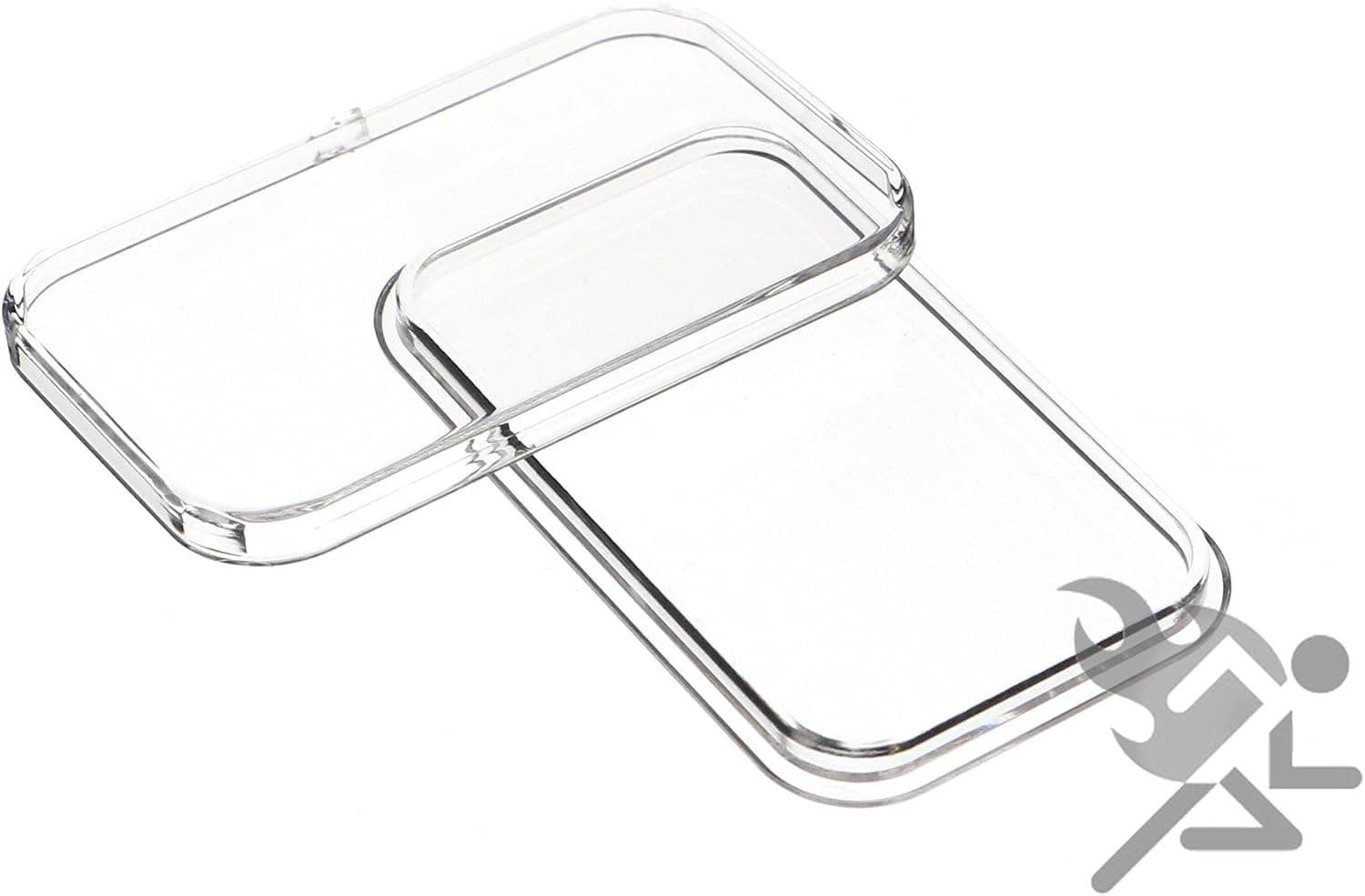 10 monederos Air Tite de ajuste directo para barras de plata de 1 oz