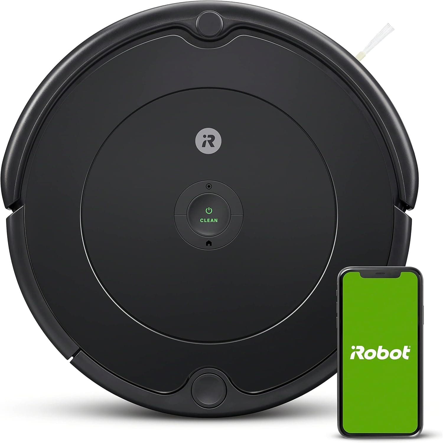 iRobot Roomba 694 Robot Aspirador-Conectividad Wi-Fi, Recomendaciones de Limpieza Personalizadas, Funciona con Alexa, Bueno para Pelo de Mascotas, Alfombras, Pisos Duros, Autocarga