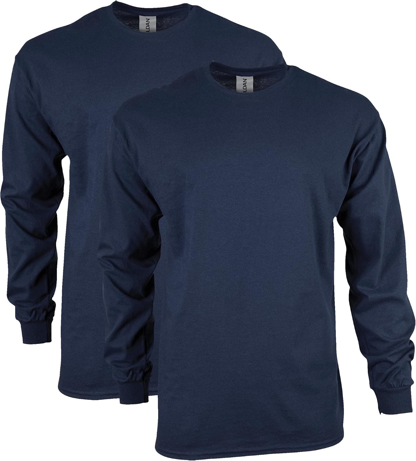 Camiseta Gildan Adult Ultra Cotton Manga Larga, Style G2400, Multipack