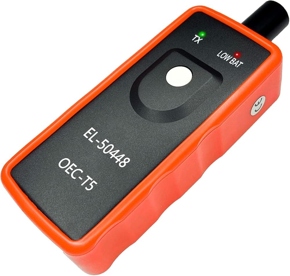 Herramienta de reaprendizaje TPMS, herramienta de programación TPMS, EL-50448 OEC-T5 Dispositivo de reinicio del sistema de monitoreo de presión de neumáticos, herramientas de reinicio de sensores de neumáticos de automóvil, programador de activación del sistema de monitoreo para GM Chevy Buick