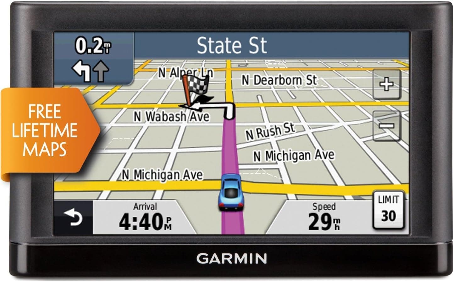 GPS portátil para vehículos Garmin Nuvi 52LM