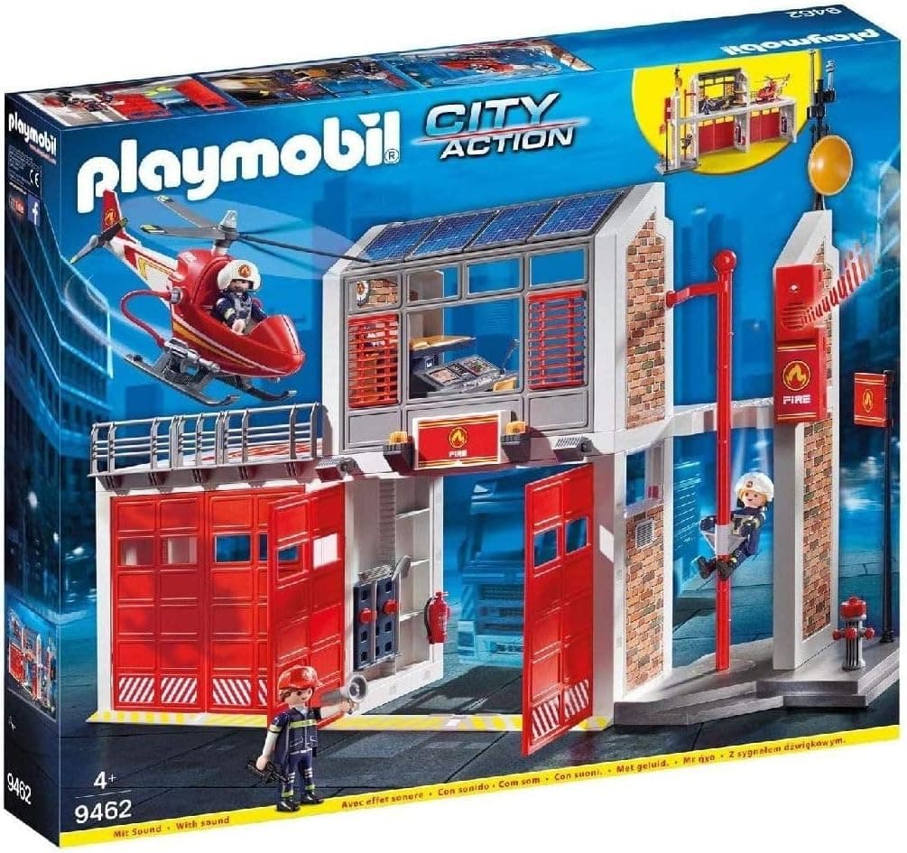 Estación de bomberos de Playmobil