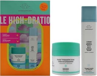 The Mile High-Dration Club by Drunk Elephant for Women - 2 Pc 1.69oz Protini Polypeptide Cream, 1.69oz B-Hydra Intensive Hydration Serum