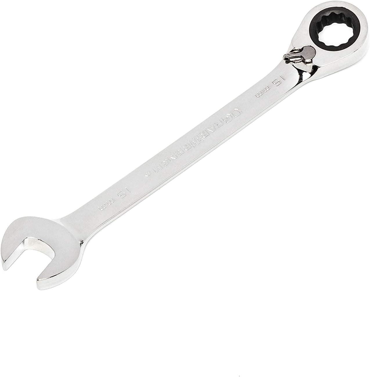 GEARWRENCH 12 Pt. Reversible Ratcheting Combination Wrench, 15mm - 9615N