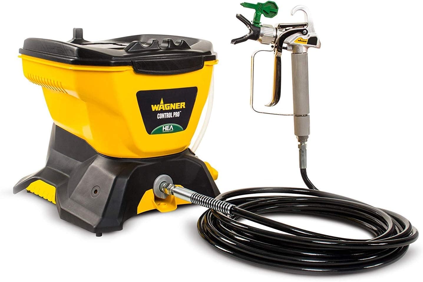 Wagner Spraytech Wagner 0580678 Control Pro 130 Pulverizador de pintura con tanque eléctrico, alta eficiencia sin aire con bajo exceso de pulverización