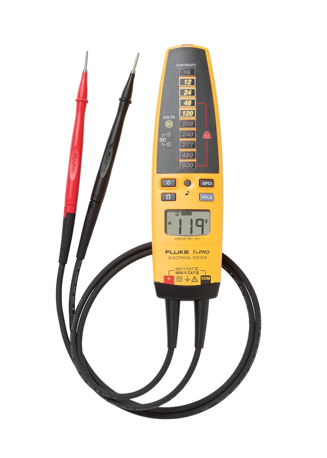 Comprobador eléctrico Fluke T+PRO