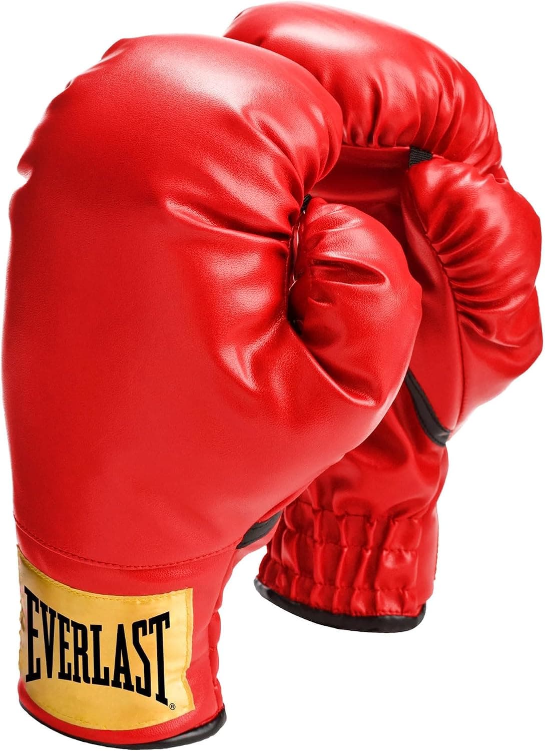 Guantes sin cordones Everlast (rojo, pequeño)